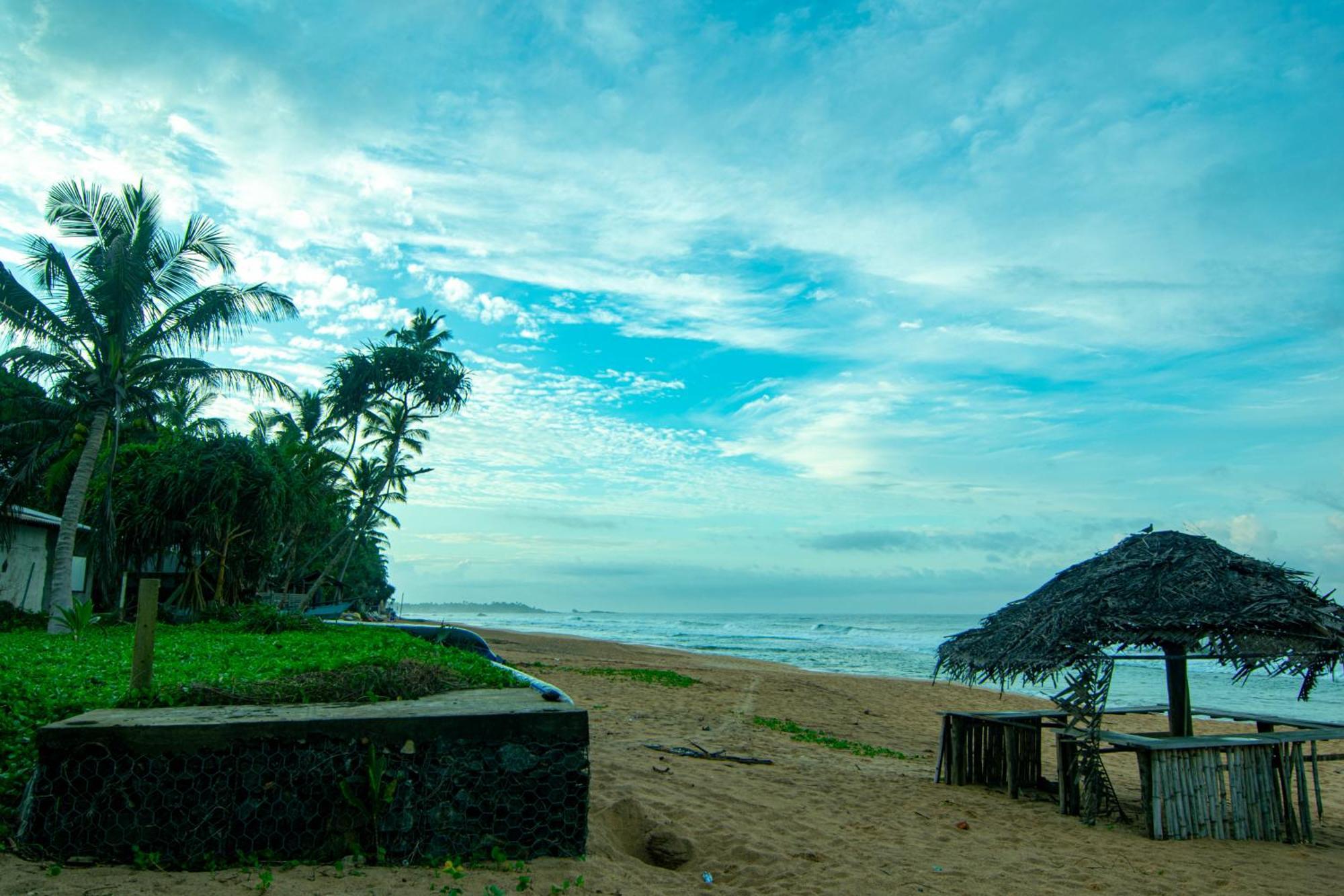 Hikkaduwa Backyard Beach Homestay Galle Exterior photo